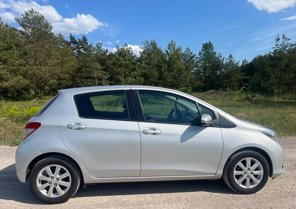 Toyota Yaris cena 34800 przebieg: 139000, rok produkcji 2012 z Ełk małe 67